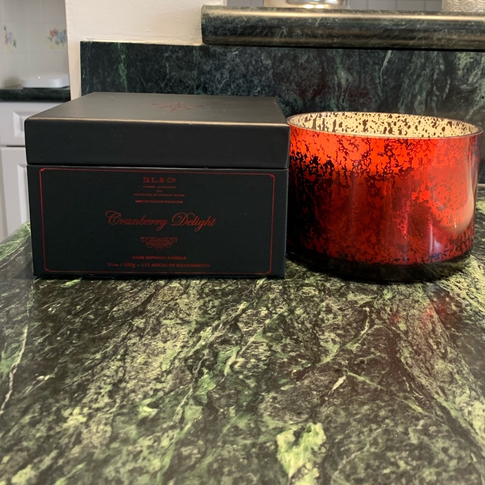 D.L. & Co. Cranberry Delight Candle